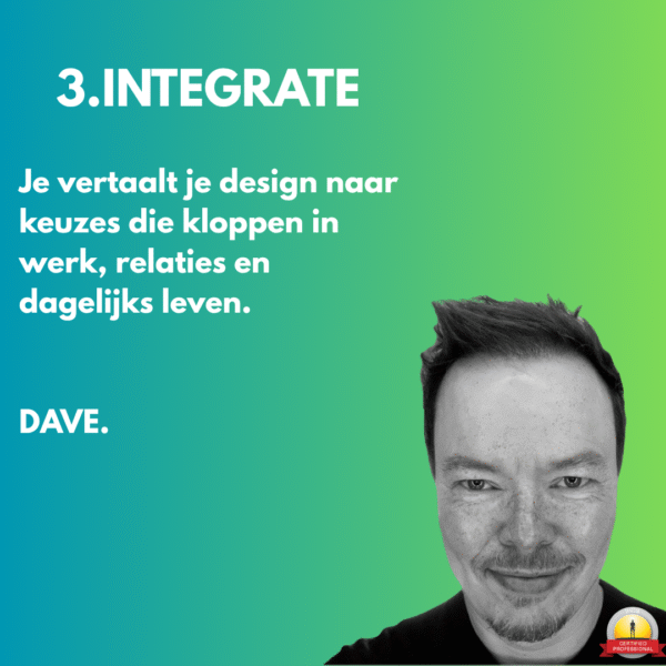 Sessie 3 – INTEGRATE | Toepassen van je Design (75 min, online)